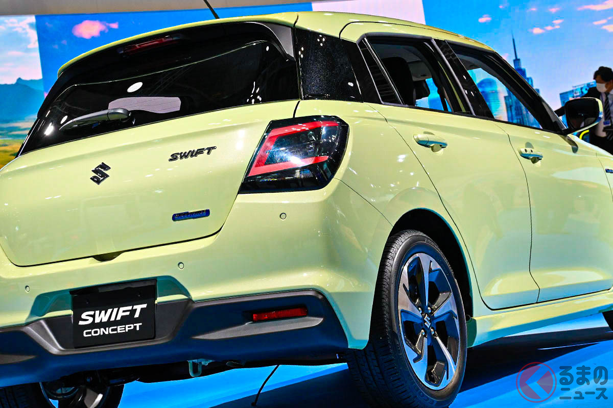 もう市販車なのでは…スズキ新型「スイフトコンセプト」