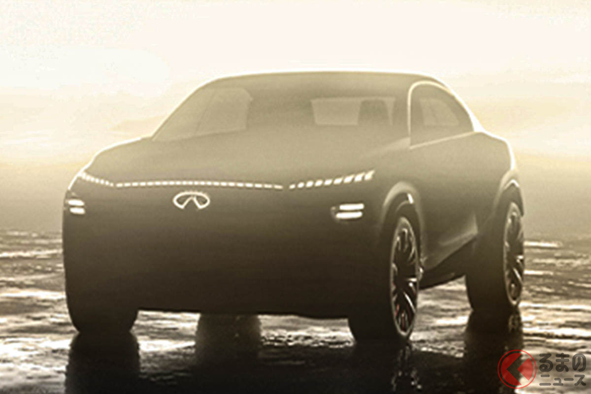 絶対カッコイイでしょ!…ミドルサイズクーペSUV新型「QX65」と思われる画像