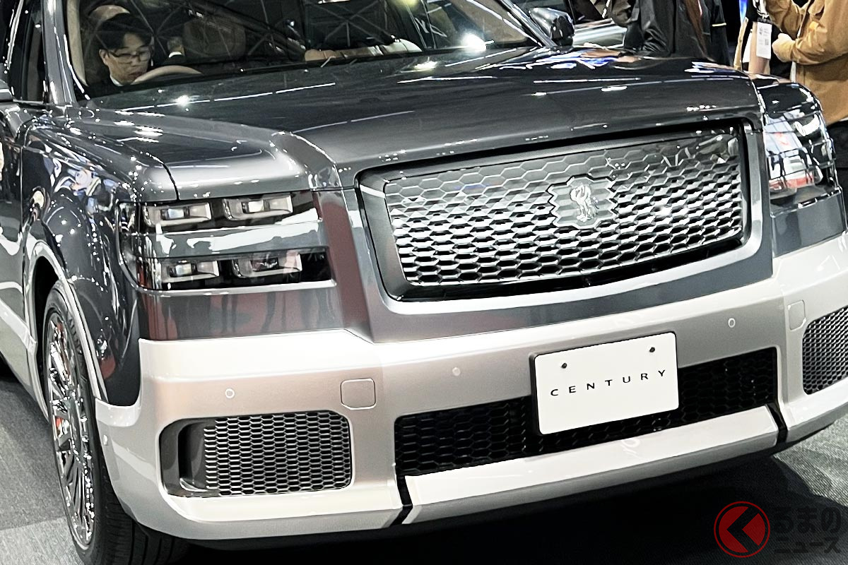 JMS2023に出展された トヨタ「新型センチュリー」