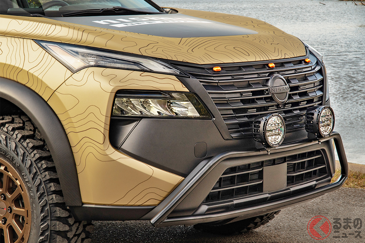 イメージを一新した日産の新型「ローグ(日本名:エクストレイル)」2024年モデルが早くも「ゴツ系」カスタムに!