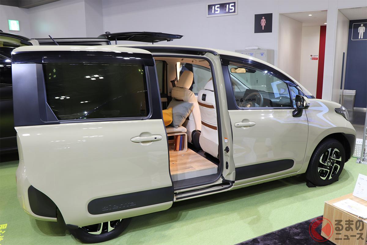 斬新な2シーターの「シエンタ」に反響集まる!