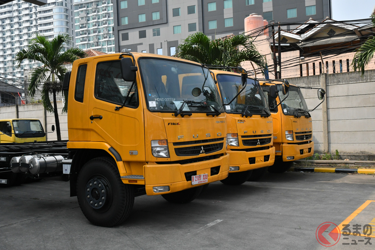 三菱ふそうの「FN61Lファイター」