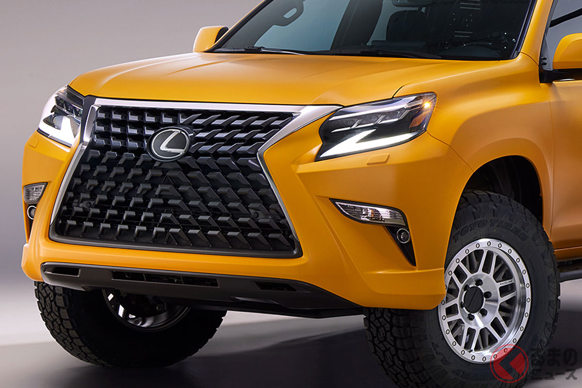 マットイエローがド派手なレクサス「GX460プレミアムAAPビルド」
