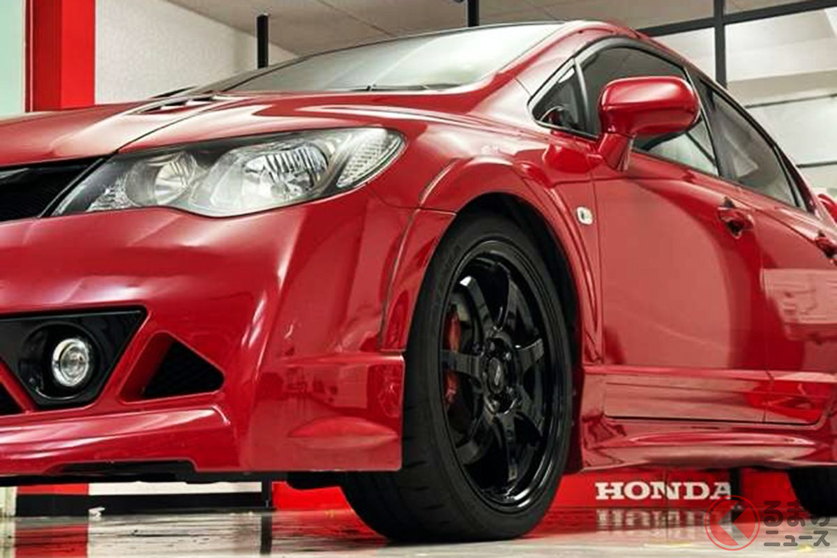 2007年に300台限定で発売されたホンダ「シビックタイプR MUGEN RR」(画像提供:ROUTE KS)