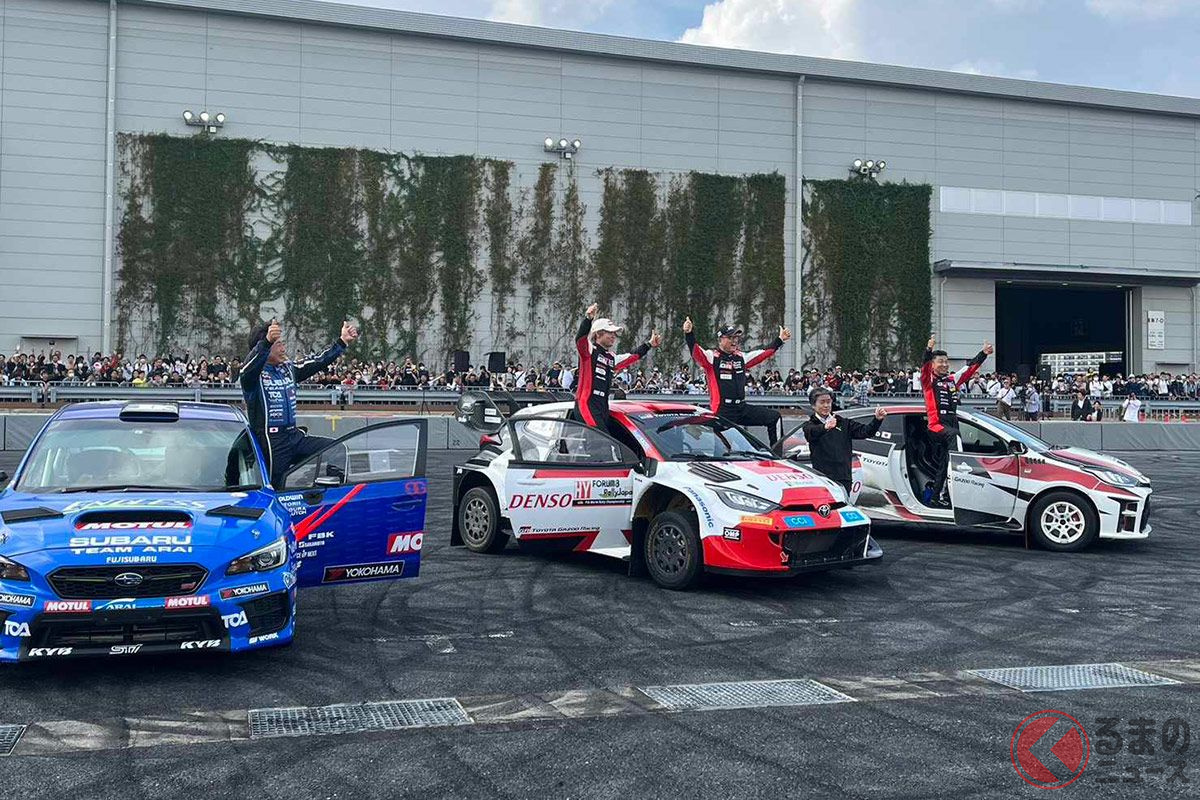 ジャパン繋がりの「モビリティショー」から「WRC最終戦」に！