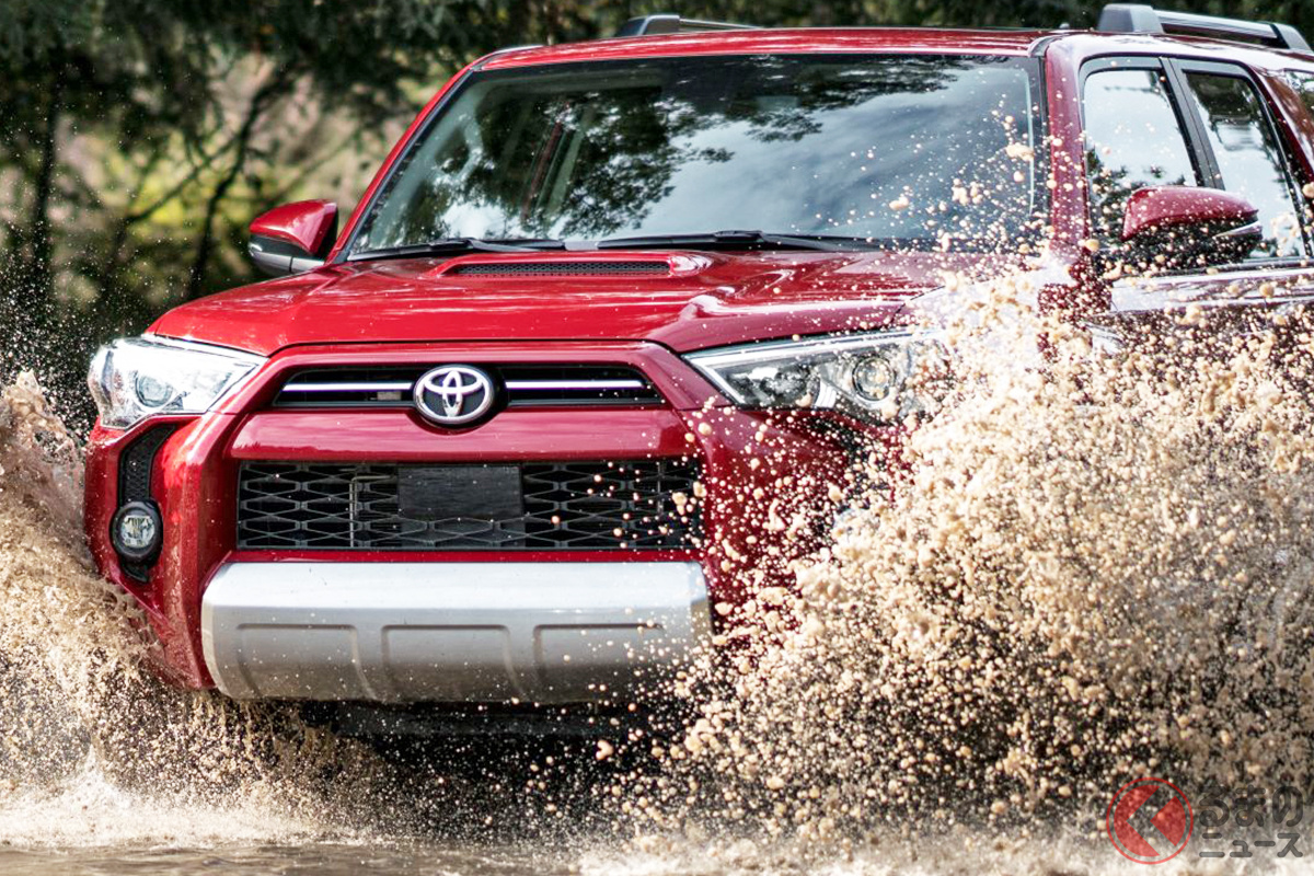 かつて日本で「ハイラックスサーフ」として売られていた車種の後継モデル、5代目トヨタ「4ランナー 4×4 TRD オフロード プレミアム」(写真はベースモデル)