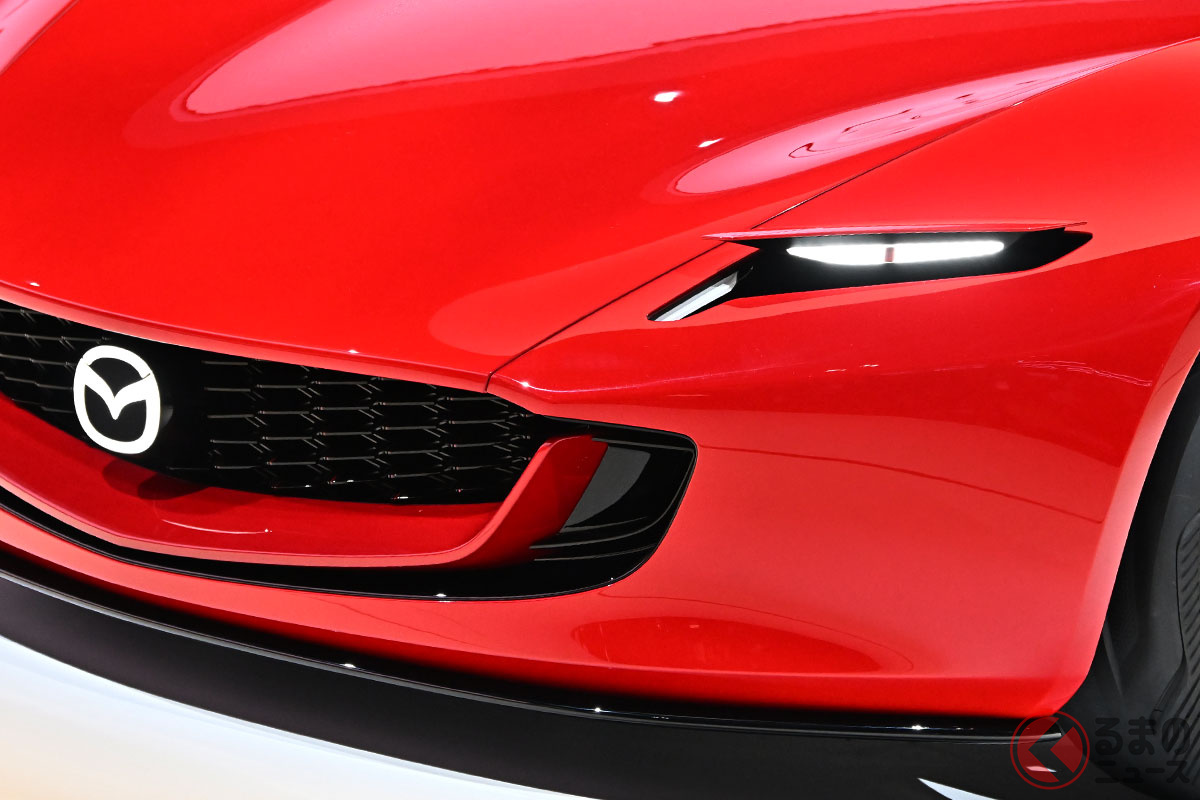 2ローターRotary-EVシステムを搭載するマツダ「アイコニックSP」(ジャパンモビリティショー2023)