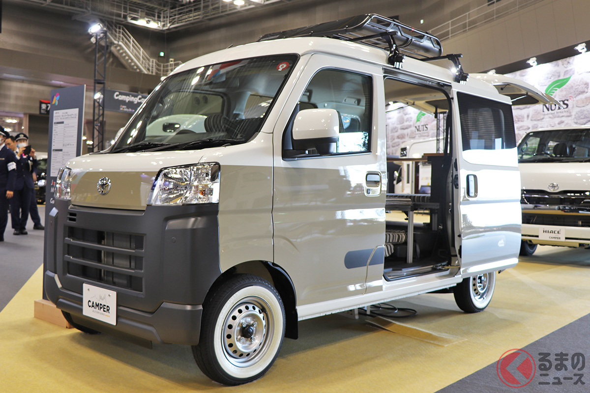 オシャなカラーリングもイイ! 新型軽キャンパー「アルトピアーノミニ」