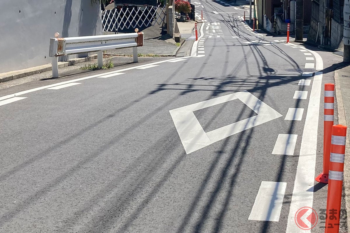 ひし形マークが意味することとは?