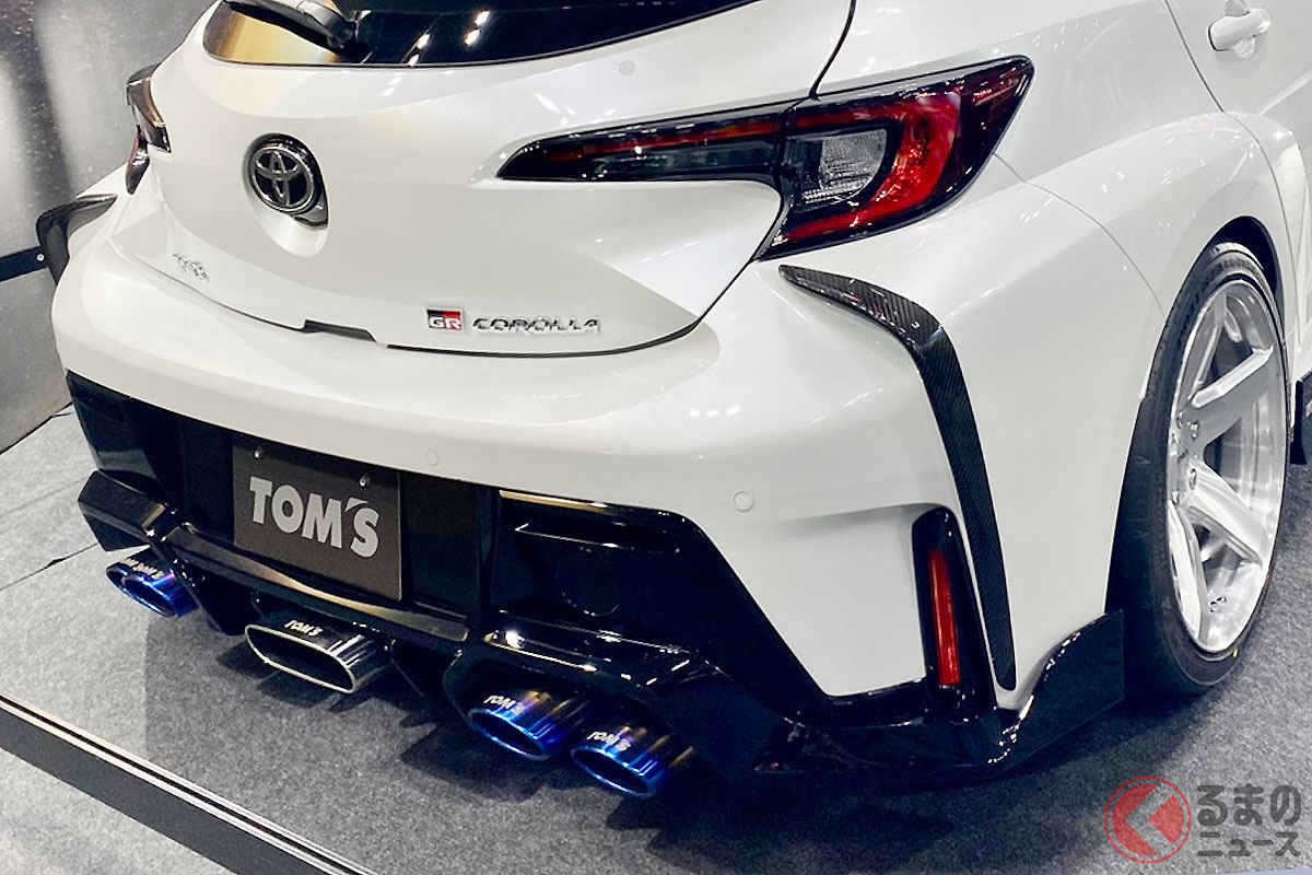 エアロがスゴい「TOM’S GRカローラ Type TK」