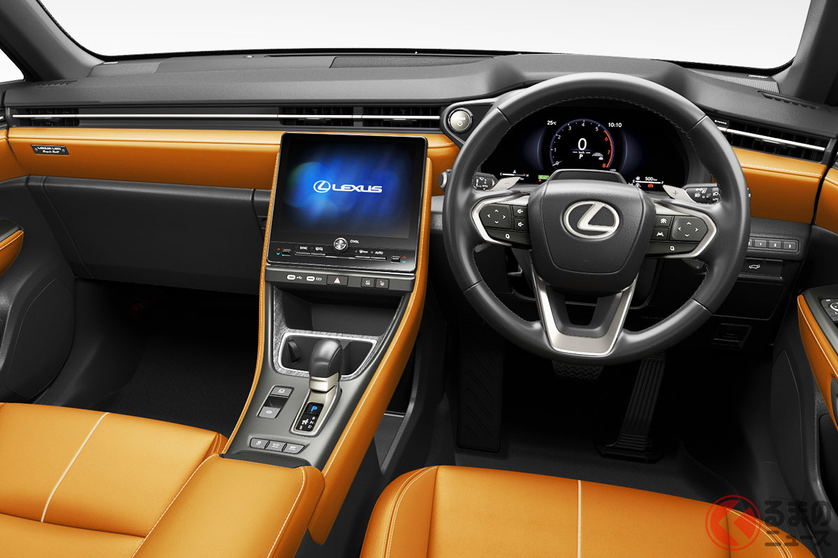 レクサス最小の新型SUV「LBX ビスポーク ビルド」インテリアの一例