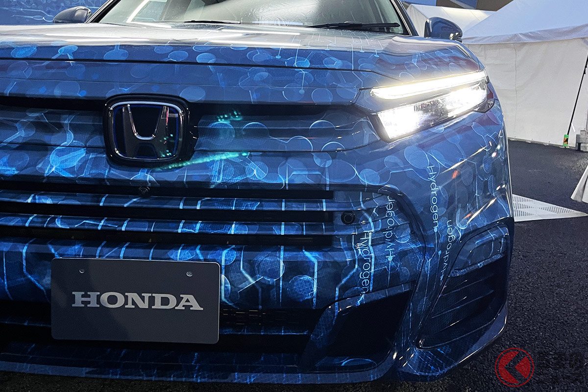 突如としてスーパー耐久 in 富士スピードウェイでホンダ新型「CR-V FCEV」が世界初公開された