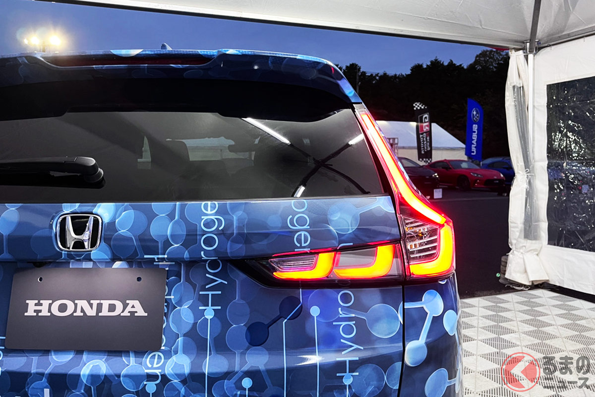 ホンダが新型「CR-V FCEV」を世界初公開