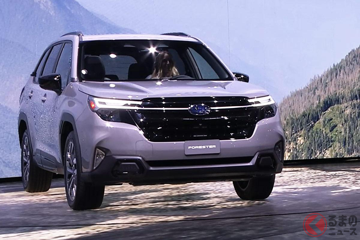ロサンゼルスオートショー2023でお披露目された新型フォレスター