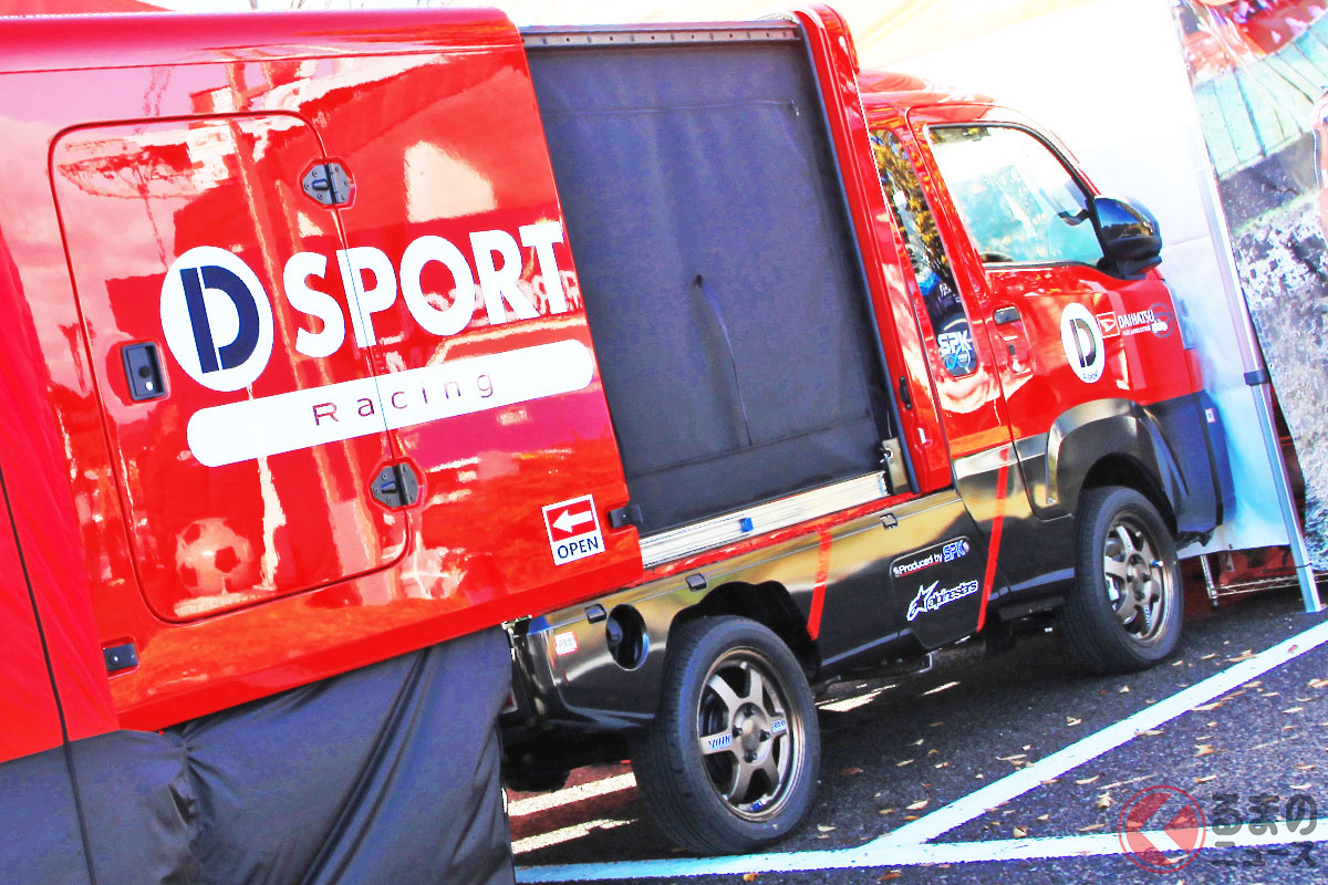 「荷台伸びる軽トラ」まさかの実車が登場!