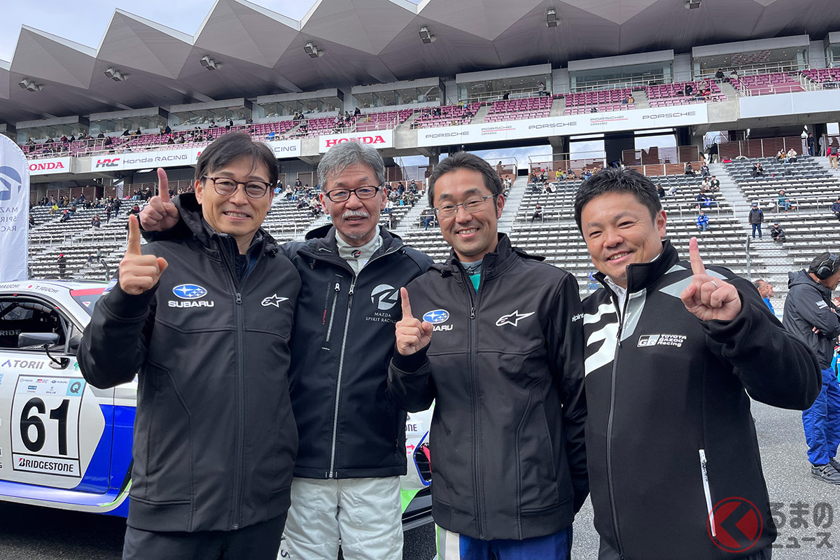 2023年シリーズはトヨタ・スバルにマツダも加わり同じCN燃料で戦った