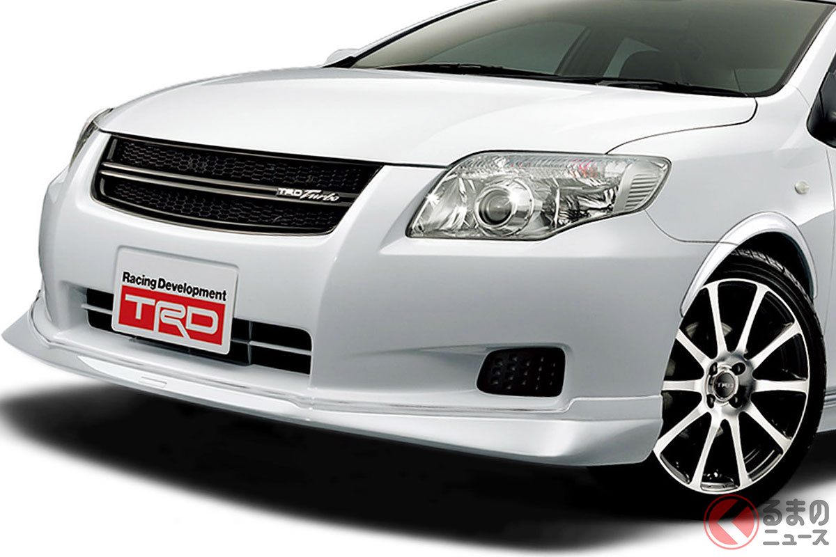 TRDがターボ化したトヨタ「カローラアクシオ」の過激仕様