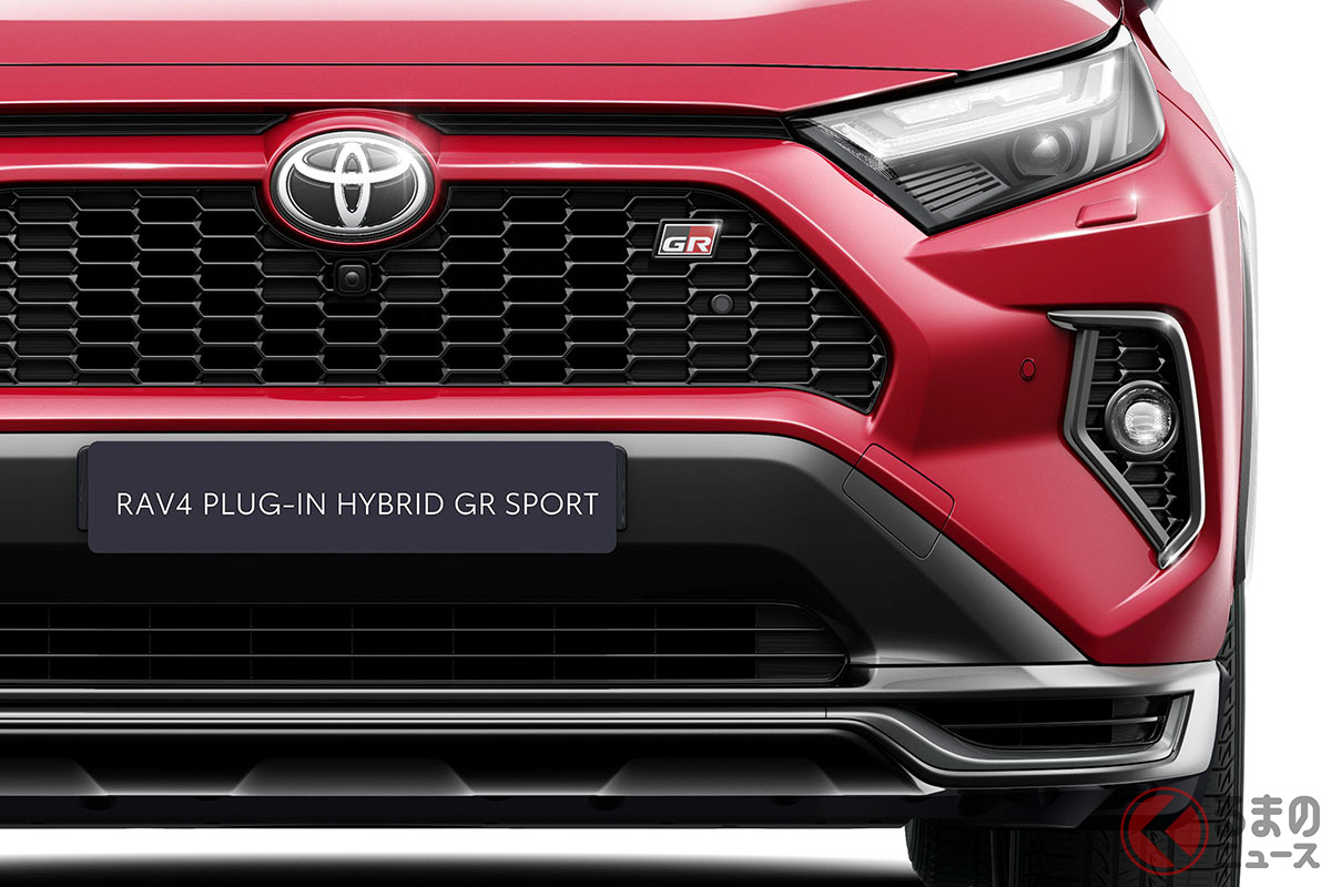 スポーティグレードのトヨタ「RAV4 プラグイン GRスポーツ」