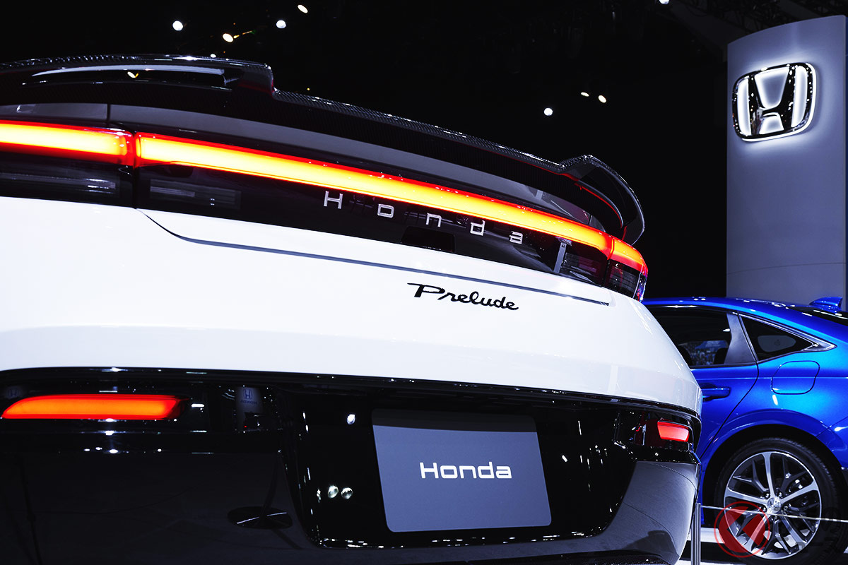 ホンダがLAショーで公開した「プレリュードコンセプト」(Photo:Jihun Kim)