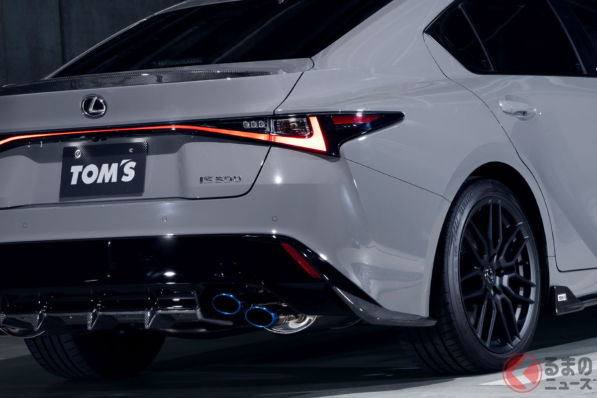 存在感増した! トムス仕様のレクサス「IS500」