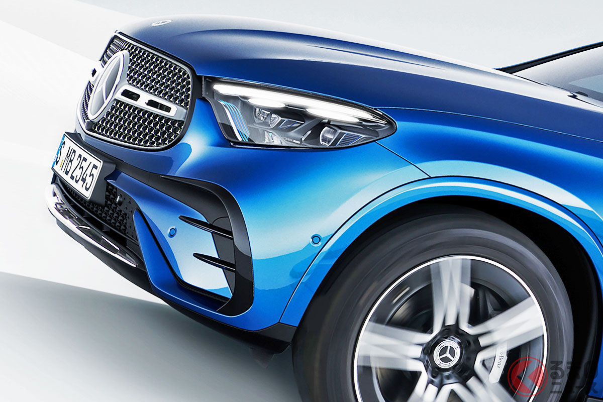 6年ぶりにフルモデルチェンジしたメルセデス・ベンツのプレミアムミドルサイズクーペSUV 新型「GLCクーペ」