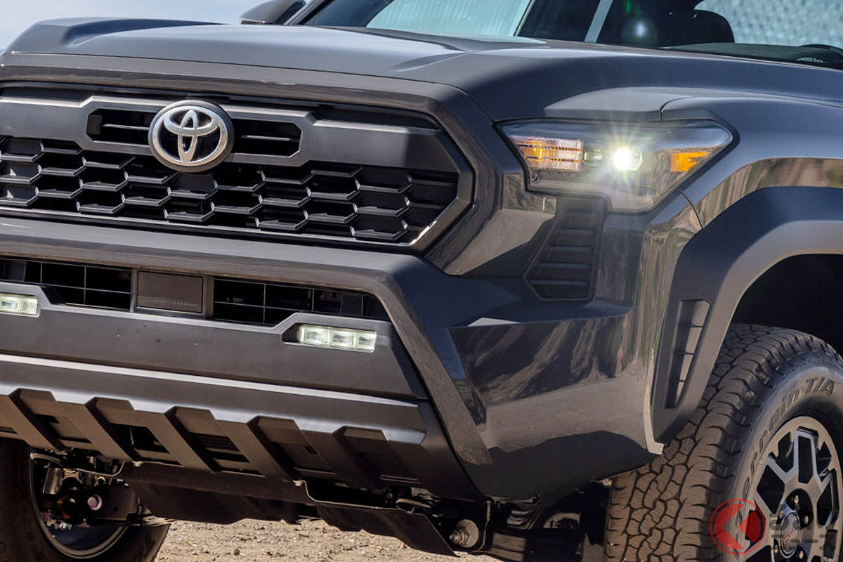 トヨタの新型ピックアップトラック「タコマ」(2024年モデル)