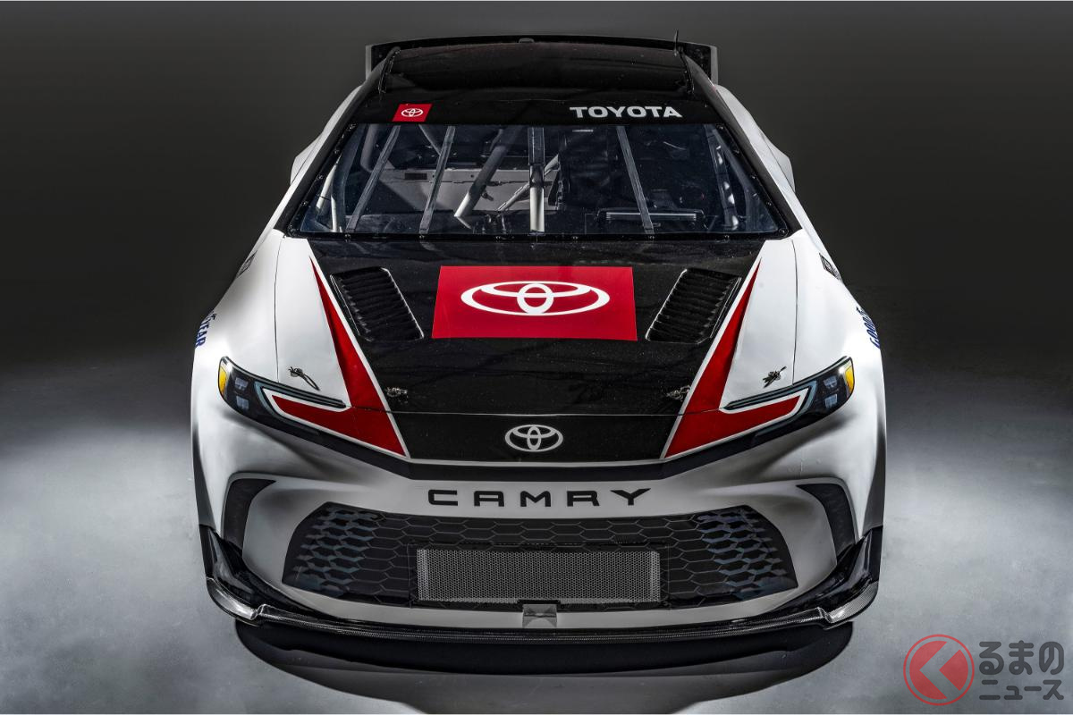 まさかの日米クルマ文化交流!? S耐でNASCARが走る!(画像は5.8L V8搭載の「トヨタカムリ」)
