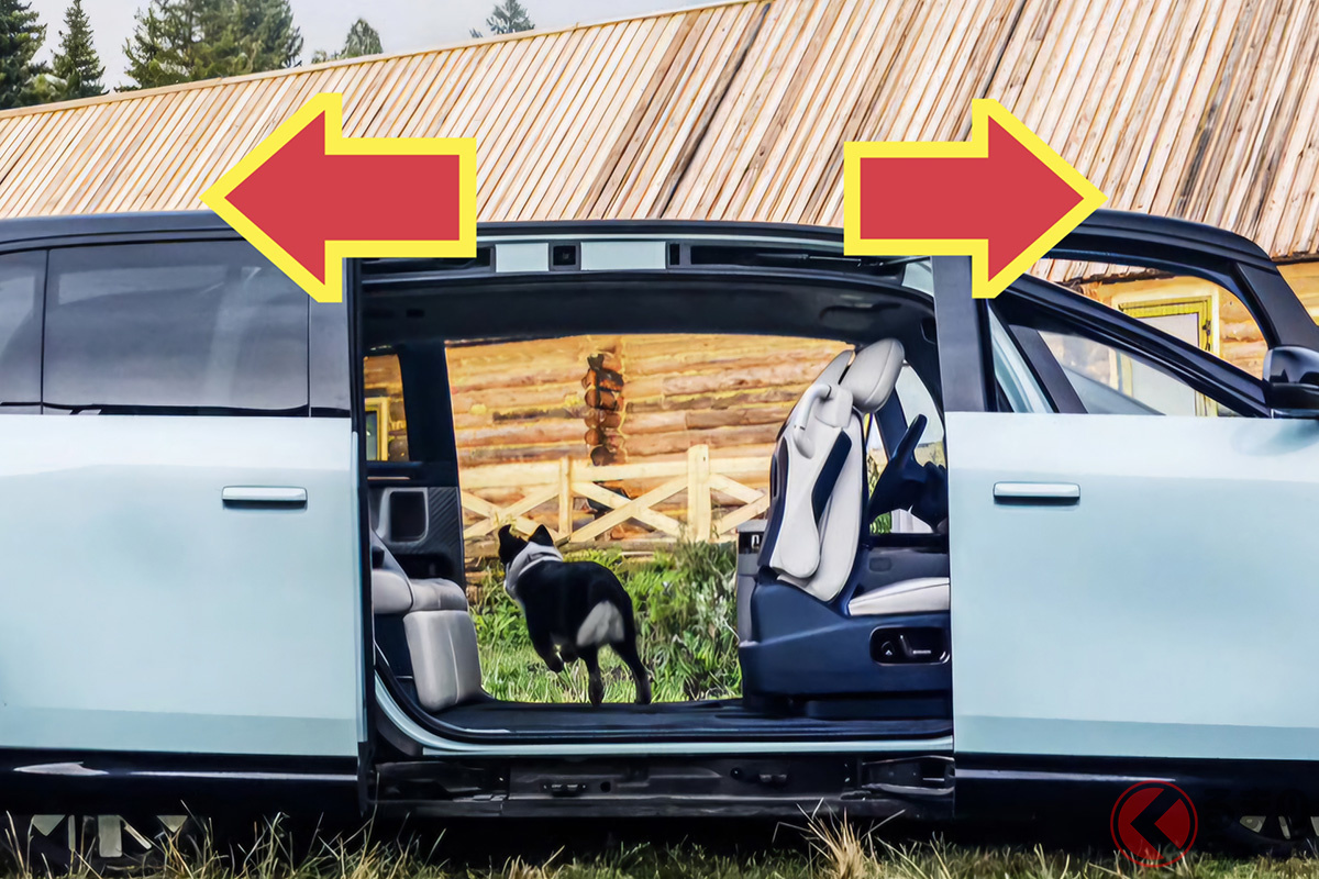 量産車初となるダブルスライドドアを採用した「両開きミニバン」に反響集まる!