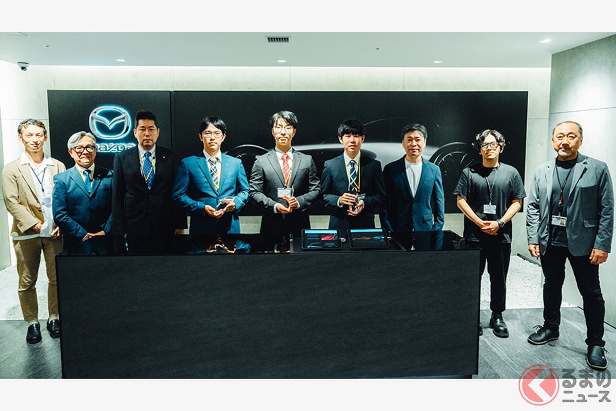 「HAL×マツダ 産学連携プロジェクト」の様子