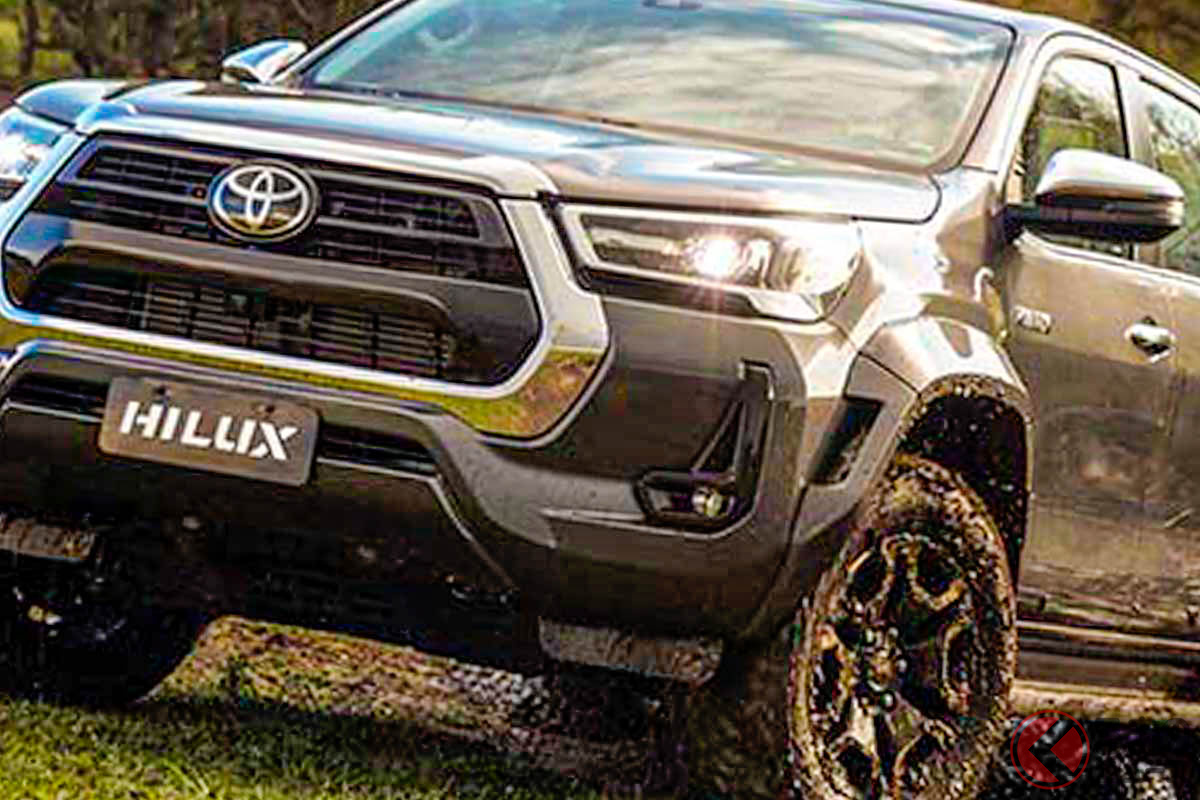 ド迫力ボディがカッコイイ‥トヨタ新型「ハイラックスSPX Plus」
