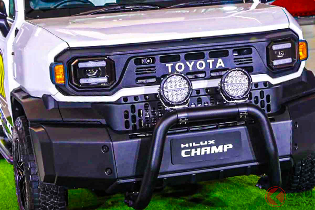 トヨタ新型「IMV0」(画像はタイ仕様のハイラックスチャンプ)