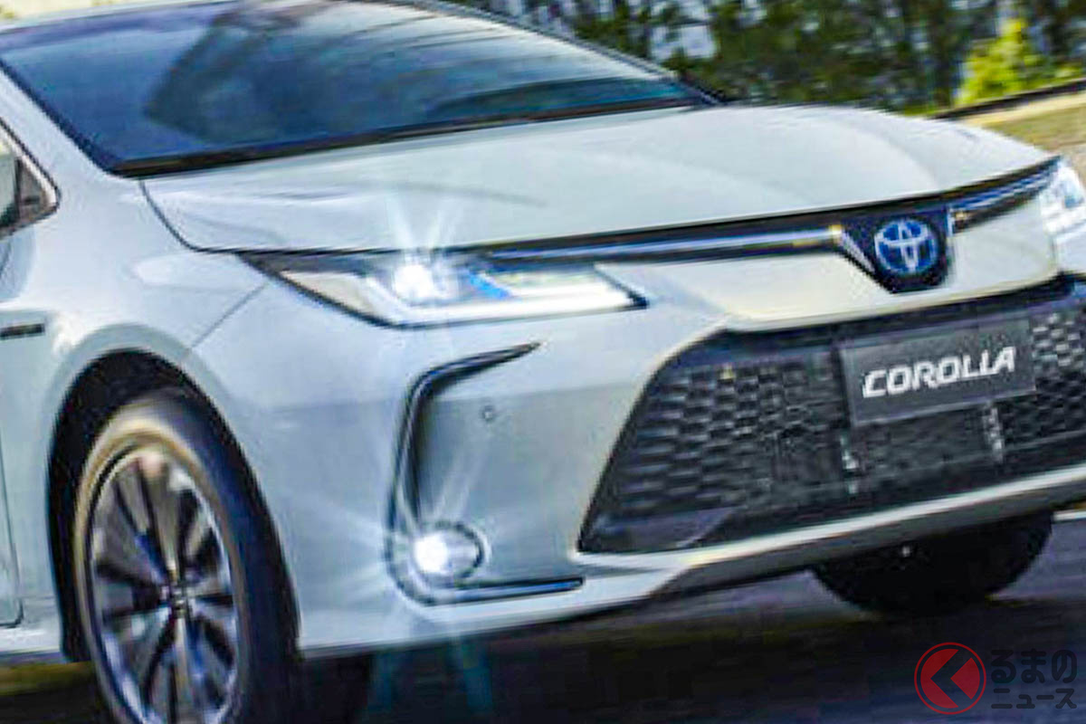 めちゃカッコイイ! トヨタ新型「カローラ」