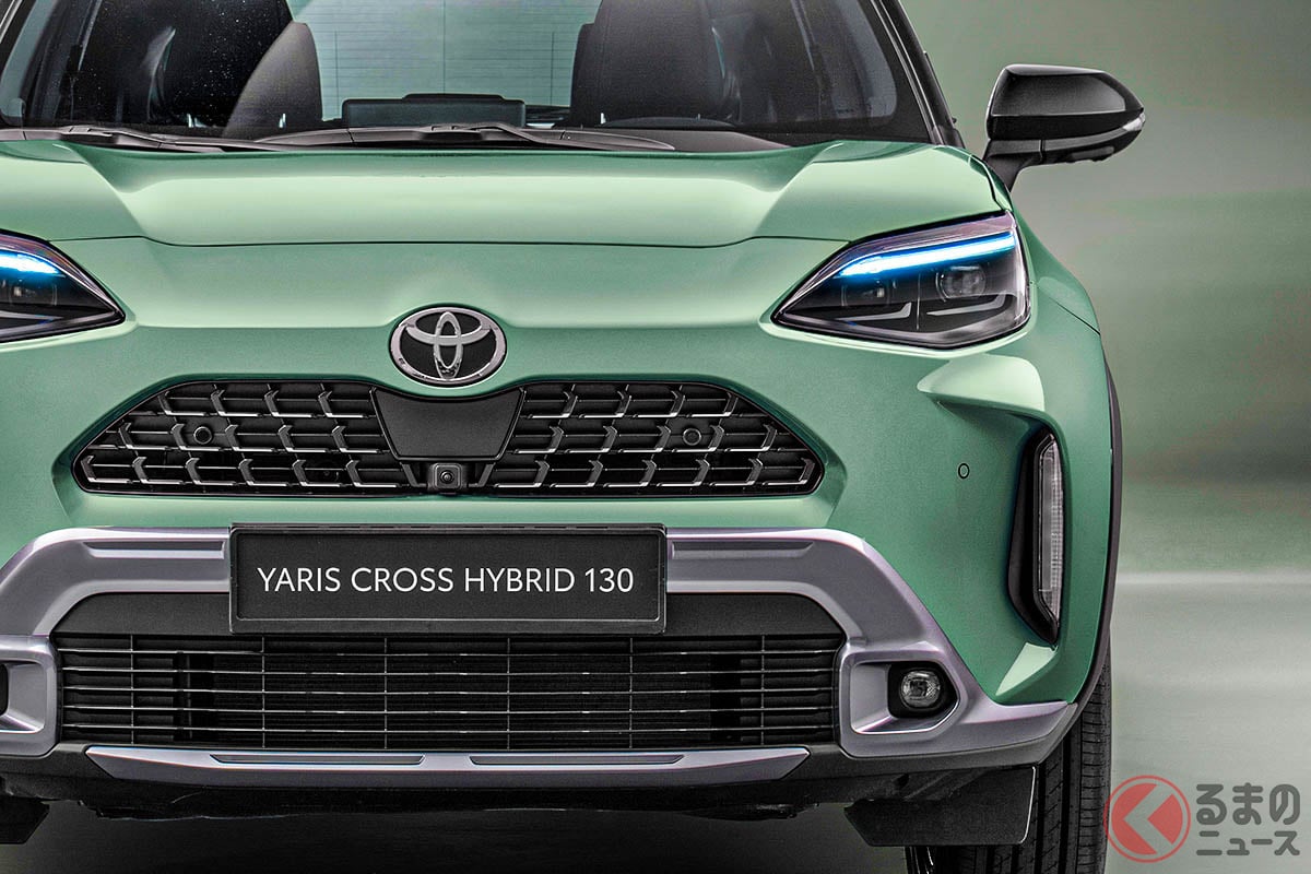 オシャレなグリーンがたまらない！ トヨタ 新型「ヤリスクロス」一部改良モデル