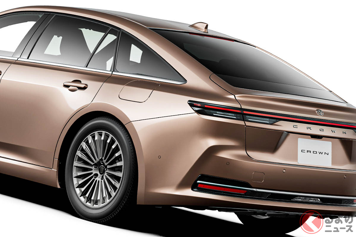 めちゃカッコイイ! トヨタ新型「クラウンセダン」
