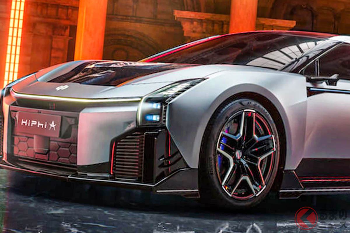ちょっとGT-R感ある? 超高性能EV HiPhi「A」