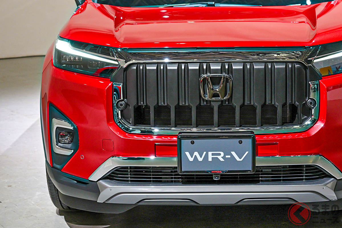インド生産車のホンダ新型「WR-V」(画像はアクセサリー装着車)