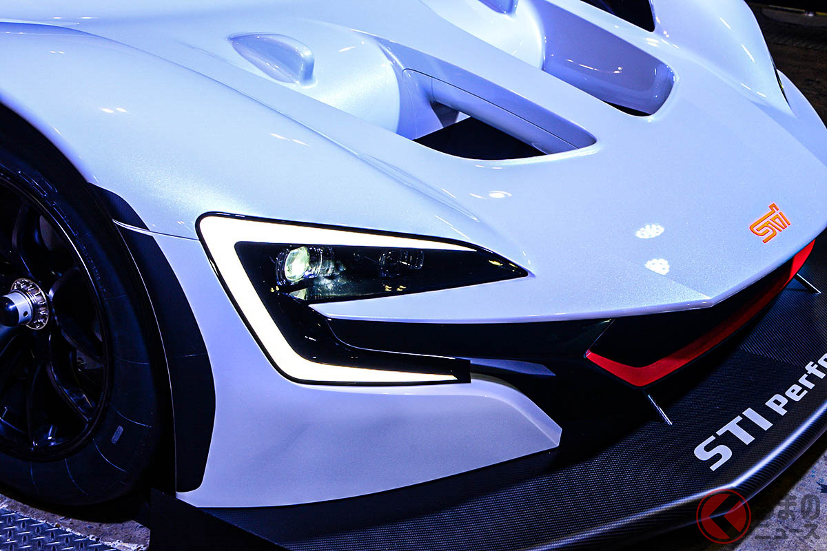 超カッコイイ! スバル新型「STI E-RA コンセプト」