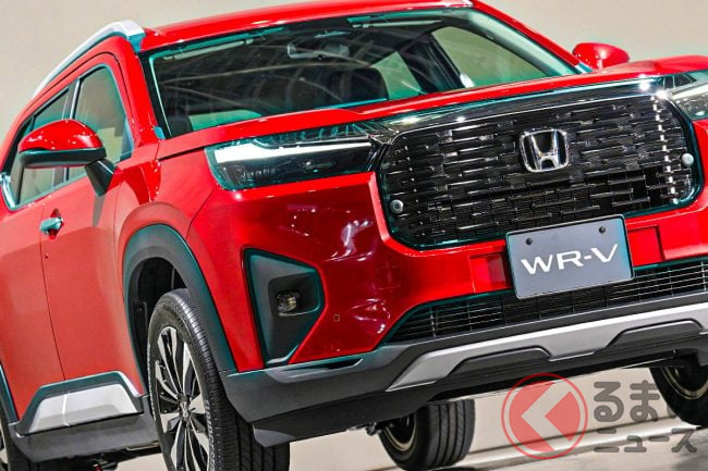 ホンダ「現代版クロスロード」初公開!? タフ感高めの「コスパ高すぎSUV」発表！ 新型「WR-V」と「名SUV」の共通点とは | くるまのニュース