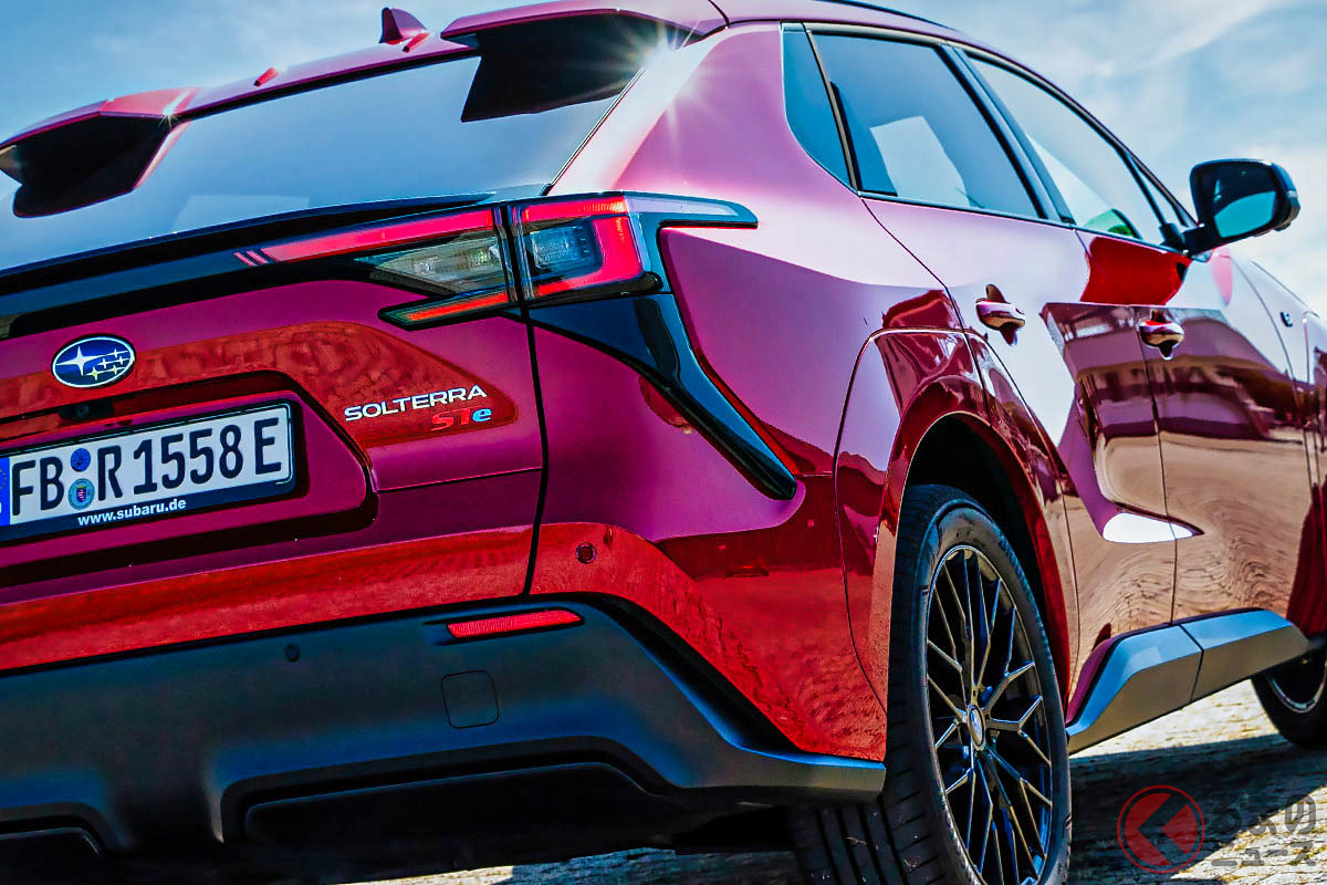 これはカッコイイ! スバル新型「ソルテラSTe」