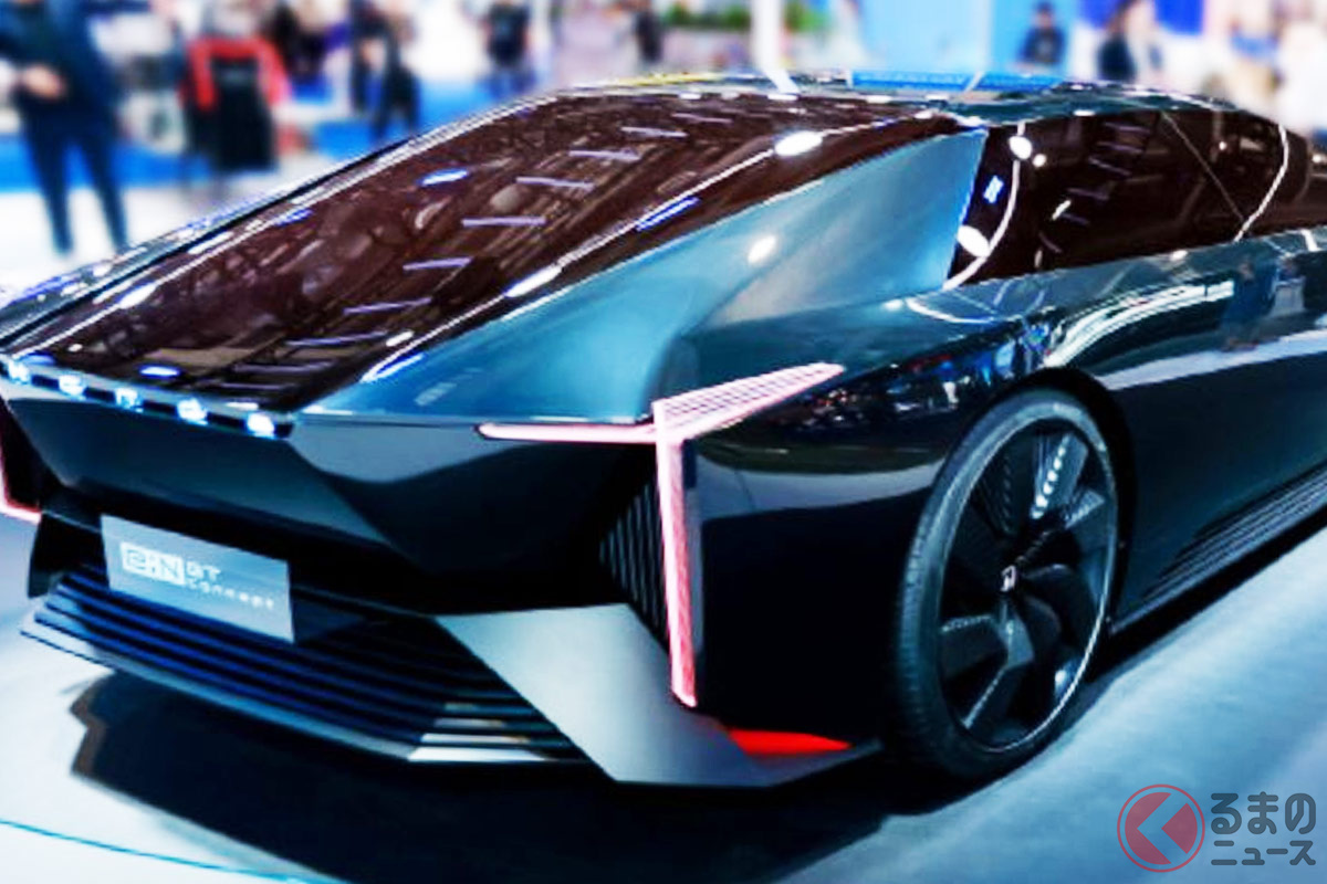 ホンダ新型「e:N GTコンセプト」の斬新ボディがスゴイ!