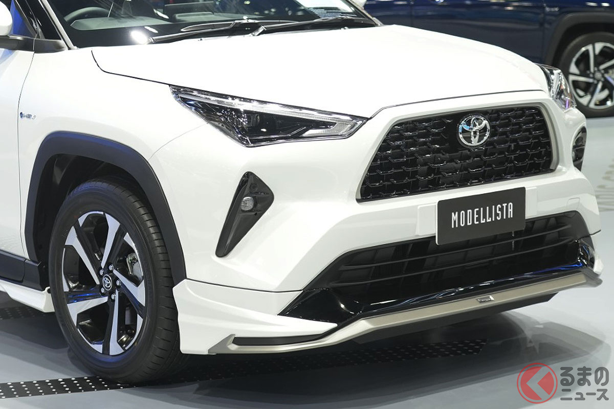 モデリスタカスタムを施したトヨタ新型「ヤリスクロス」