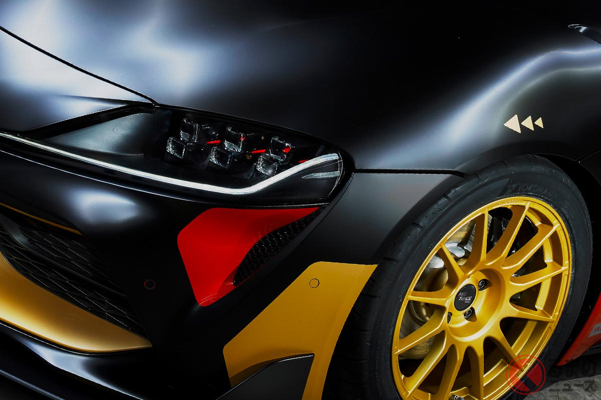 現行スープラには、まるで歌舞伎のようなカラーのモデルも存在していた!