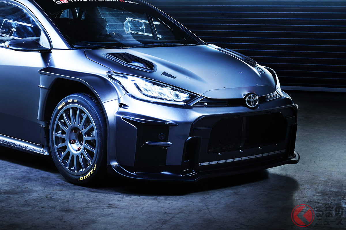 突如としてSNS投稿されたGR Yaris Rally2 Concept(Photo:TOYOTA GAZOO Racing WRT)