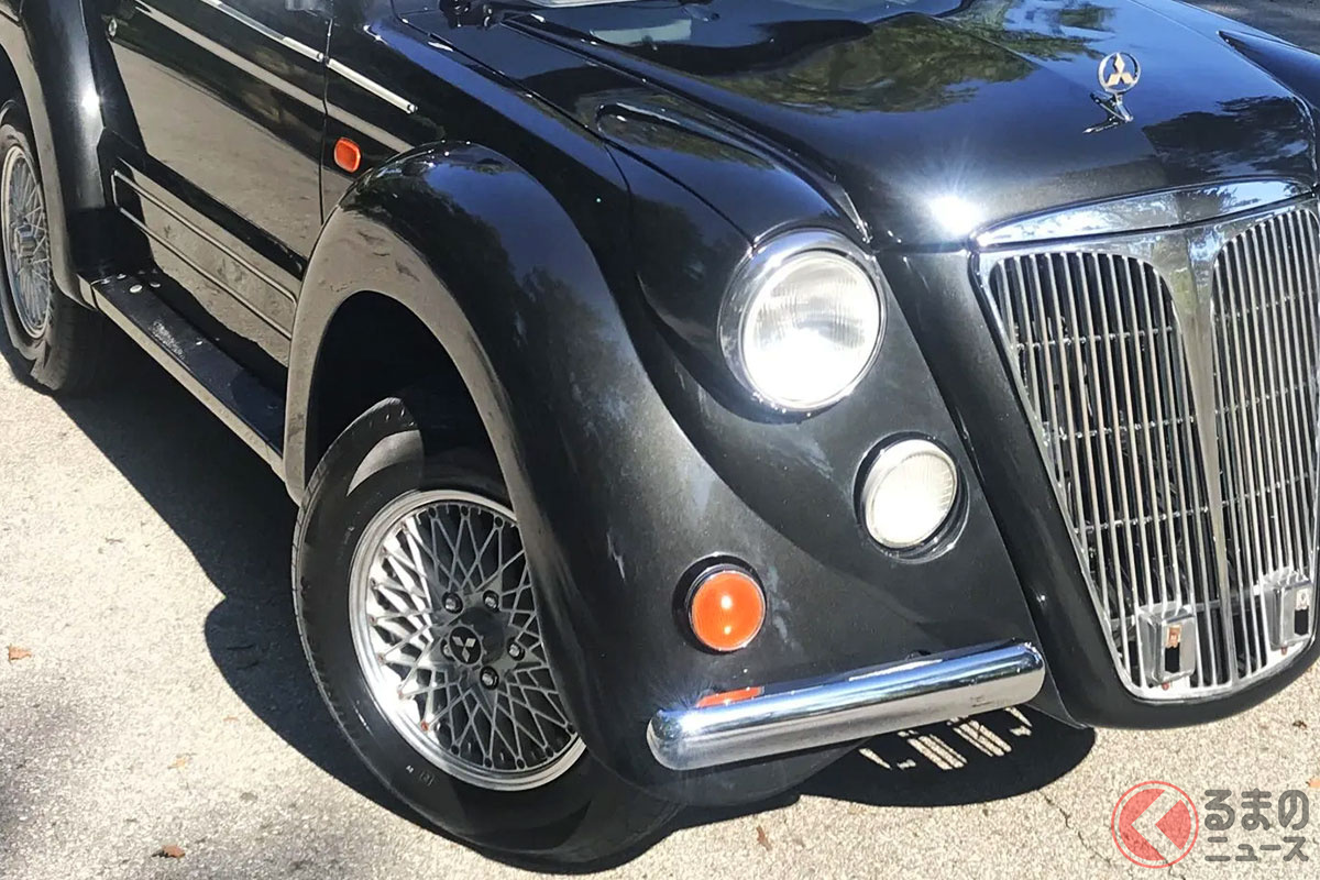 丸目4灯の超レトロ顔「三菱SUV」が高値に Photo:(c) Bring a Trailer/Seller:best12deal