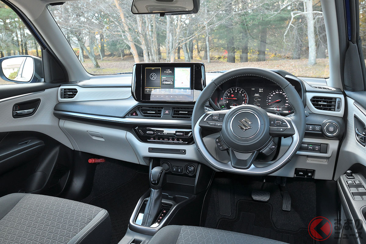 高級感ただよう新型「スイフト」の内装