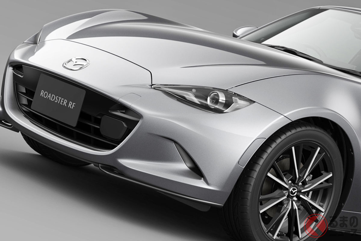 マツダ「ロードスター」マイチェンで新設定された新色「エアログレーメタリック」がオシャレすぎる!