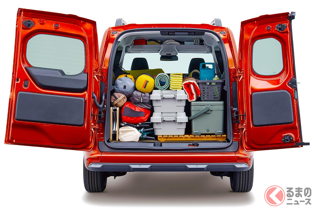 「観音開き式」のバックドア