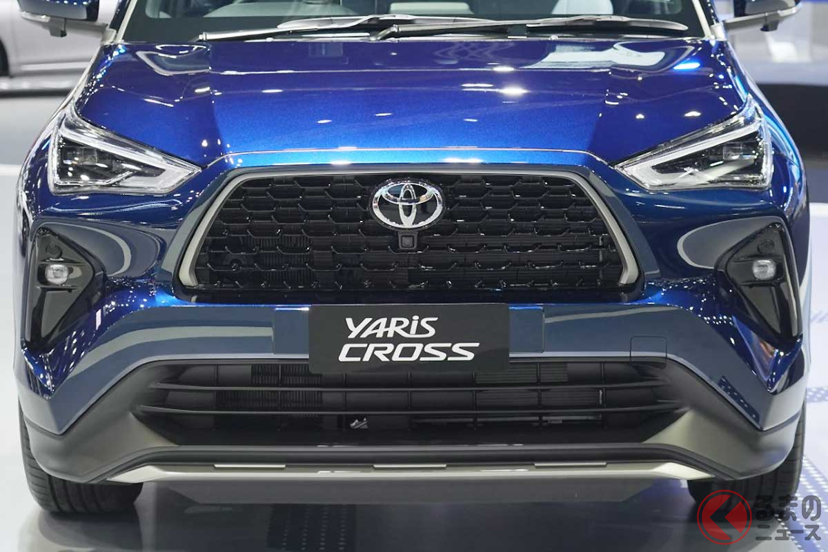 RAV4顔の「ヤリスクロス」(タイ仕様)