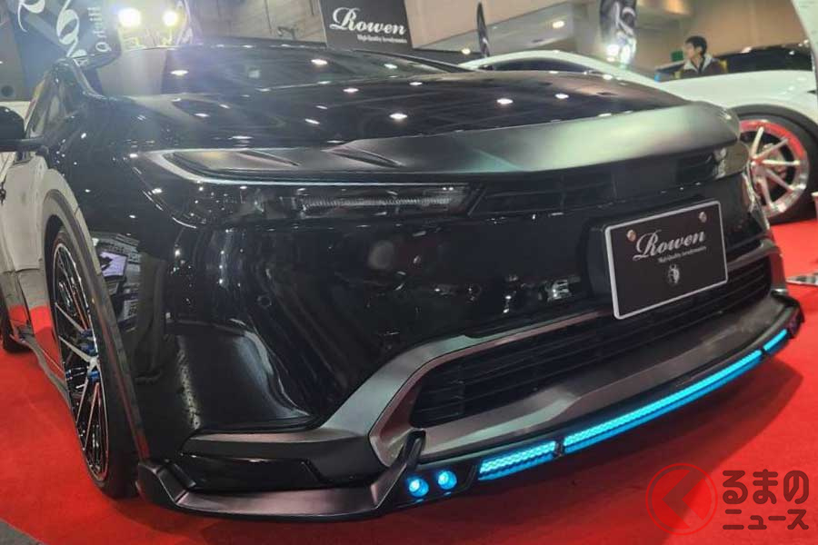 迫力満点! Rowenがカスタマイズした「プリウス」