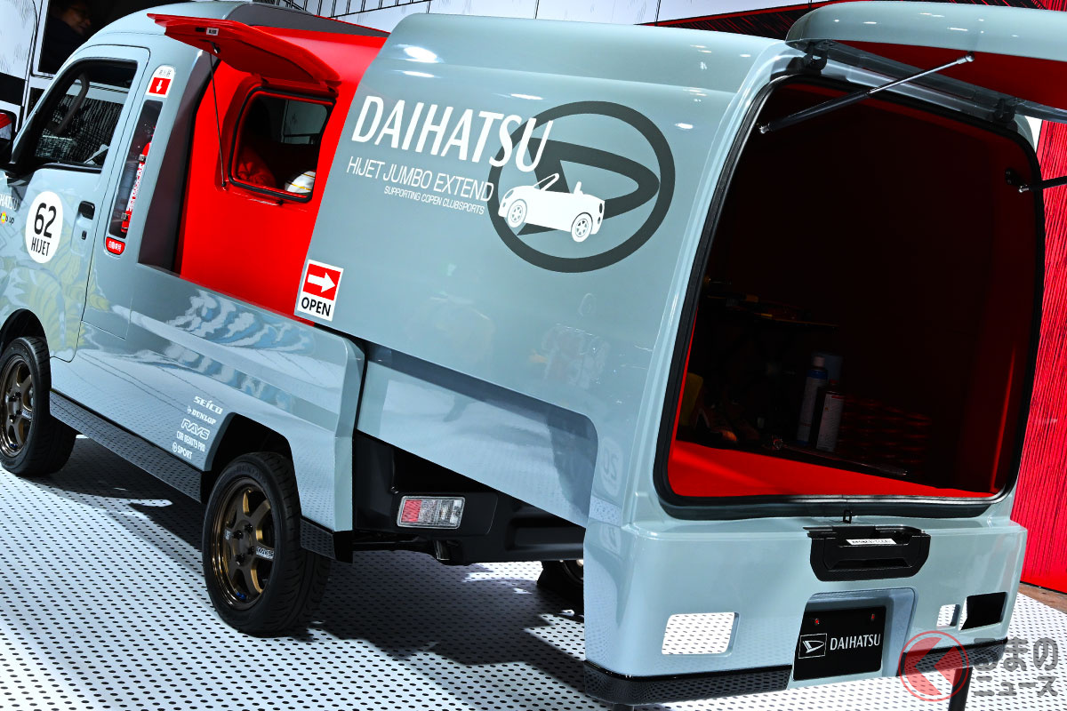 斬新発想の「軽トラ」 市販化にも期待